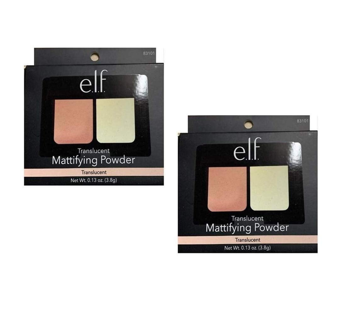 Pack of 2 eE.l.f. Mattifying Powder, Translucent 83101
