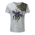 thumbnail image 1 of T-Shirt à Manches Courtes Imprimé Mode Décontractée Été pour Hommes, 1 of 7