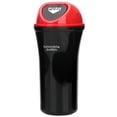 thumbnail image 1 of EIMELI  Car Trash Can Mini Garbage Bin for Automotive Car Small Car Trash Can Portable Wastebasket Trash Can 6.69 x 3.94 Inch Storage Box for Auto Car Office Home Office, 1 of 7
