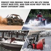 3500lbs Electric Winch 12V Winch ATV Winch Kit UTV Synthetic Rope Winch Wireless Remote Control