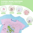 thumbnail image 7 of sunsanly T-shirt Acrylic Ruler Guide T-Shirt Scale Guide Heat Press Shirt Measurement Tool Supplies T-shirt Alignment Tool, 7 of 7