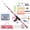 Pink, variant on Eccomum Kids Fishing Pole with Spincast Reel Telescopic Fishing Rod Combo Full Kits for Boys, Girls, and Adults
