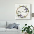 thumbnail image 4 of Trademark Fine Art 'Wreath with Words I v2' Canvas Art by Kathleen Parr McKenna, 4 of 4