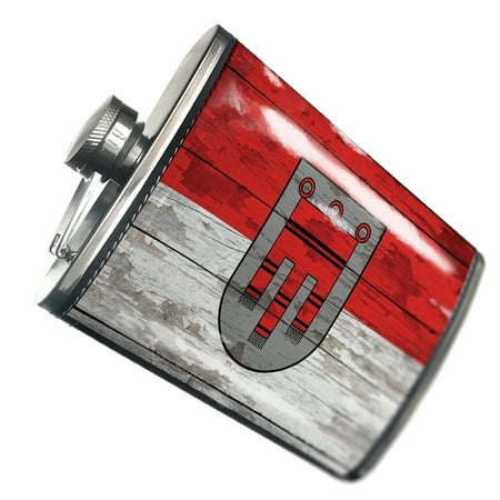 

NEONBLOND Flask Flag on Wood Vorarlberg (service) region: Austria