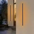 thumbnail image 3 of TFCFL 2 PACK 39.37in LED Wall Lamp Indoor/Outdoor Modern Waterproof Wall Light Black Wall Mount Lighting Fixture, 3 of 16