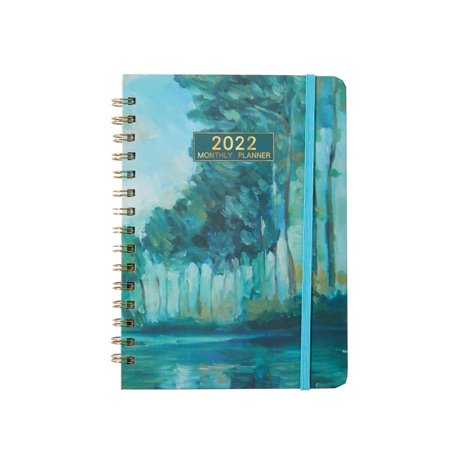 mveomtd planner notebook, 2022 English schedule book,a5 daily plan