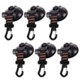 thumbnail image 2 of 6Pcs Outdoor Camping Car Tent Fixing Hook Durable Canopy Car Window Suction Cup, 2 of 8