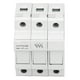 thumbnail image 2 of 3 Pole Fuse Holder DIN Rail Mounted Fuse Base Protector Photovoltaic Series DC1000V 32A 6W, 2 of 5