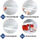 thumbnail image 5 of Muyoka Dispensador de latas apilable para colgar, organizador de latas de soda ligero, estante extraíble duradero para nevera, soporte para latas de bebida, dispensador portátil de bebidas, estante pa Muyoka Hogar, 5 of 7