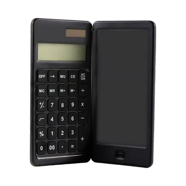 Calculadora gráfica Calculadora científica plegable Calculadora portátil para oficina Negro Calculadora científica