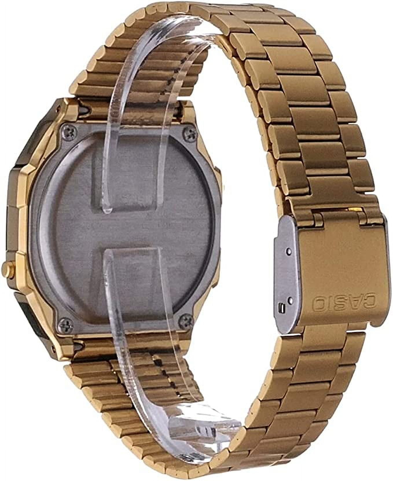 Casio Vintage Retro Gold Digital Dial Stainless Steel Unisex Watch A168WG9UR