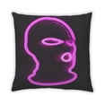 thumbnail image 2 of Ahgly Company Neon Neon Indoor Throw Pillow, 18 inch by 18 inch, 2 of 6