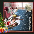 thumbnail image 3 of Santa Claus printed Print Mats Christmas Decorative Rug for Living Room Bedroom Floor, 3 of 7