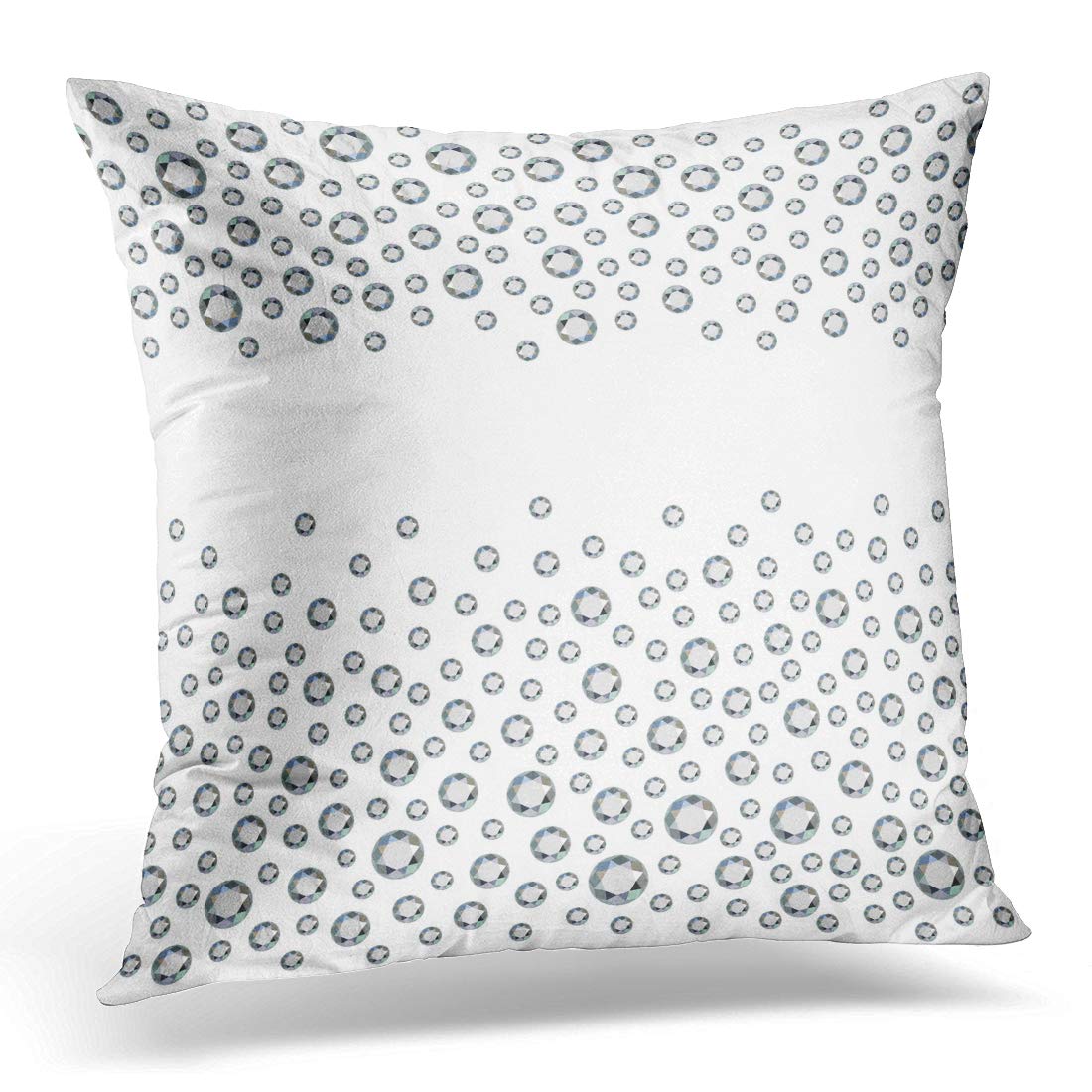 ECCOT Alluvial Scattered Diamonds Gems Rhinestones White Array