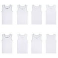 thumbnail image 2 of Buyless Fashion Girls Tank Tops - Sleeveless Cami Tanks Cotton Undershirts for Dance Gymnastics, Kids & Toddler Size (8 Pack), 2 of 7