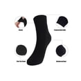 thumbnail image 4 of Spencer 4-Pack Crew Socks Mens Socks, Wikcing Combed Cotton Socks for Men Business Work Athletic Casual, Shoe Size 6-10, 4 of 10