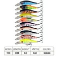 thumbnail image 4 of 3PC 6.5cm /Abs hard mino 3d bionic lures for sea fishing, 4 of 9