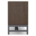 thumbnail image 3 of Simpli Home Simpli Home Banting 72" TV Media Stand in Walnut Brown, 3 of 11