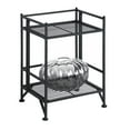 thumbnail image 3 of Convenience Concepts Xtra Storage 2 Tier Folding Metal Shelf, Black, 3 of 6