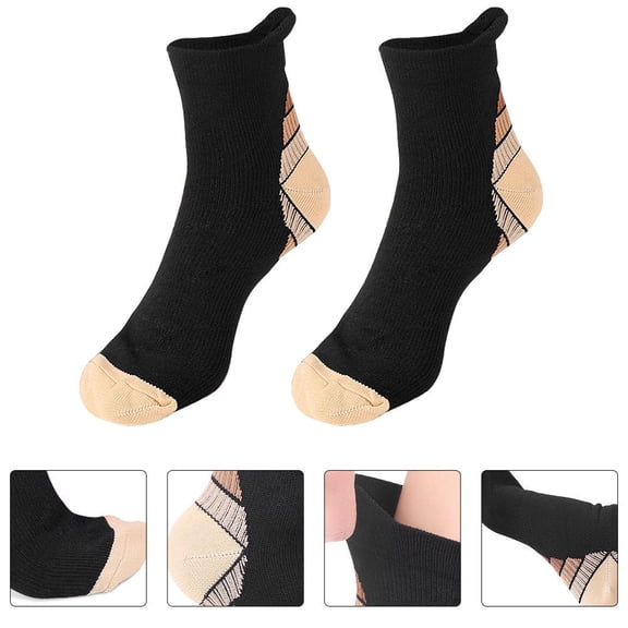 BESTYASH 1Pair Fashion Knee High Socks Comfortable Breathable Elastic Design