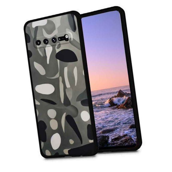 Art-7 Phone Case, Degined for Samsung Galaxy S10 Case Men Women, Flexible Silicone Shockproof Case for Samsung Galaxy S10