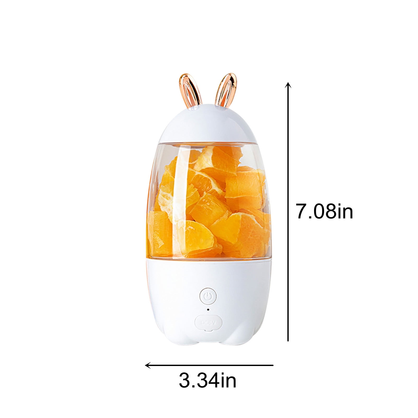 RoamHome Mini Juicer for Fruit & Vegetable, Handheld Portable Electric Blenders, Household Juicer for Home Travel Outdoor Rechargeable, Kitchen Supplies, Gift for Family Friend (White, 1PC)
