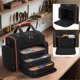 thumbnail image 4 of Bolsa de Herramientas con 3 Compartimentos Extraíbles, Compartimento de 2 para Herramientas Manuales, Ideal para Reparadores, Electricistas y Carpinteros., 4 of 8