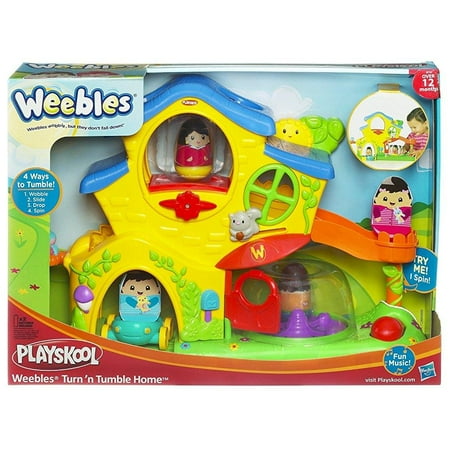Playskool Weebles Turn 'N Tumble Home Play Set