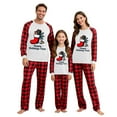 thumbnail image 4 of Uaswgudfs Men's Christmas Pajama Set, Happy Holidays Fam Plaid Long Sleeve Top & Pants, Family Matching Loungewear Sleepwear for Dad - Walmart Popular Festive Pajamas, 4 of 5