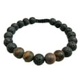 thumbnail image 1 of Bracelets Assortis Mode Réglable Noir Mat Roches Diffuseur Bracelet de Prière Perles Femmes Accessoires Cadeaux pour Hommes Mat Tigre-Oeil, 1 of 6