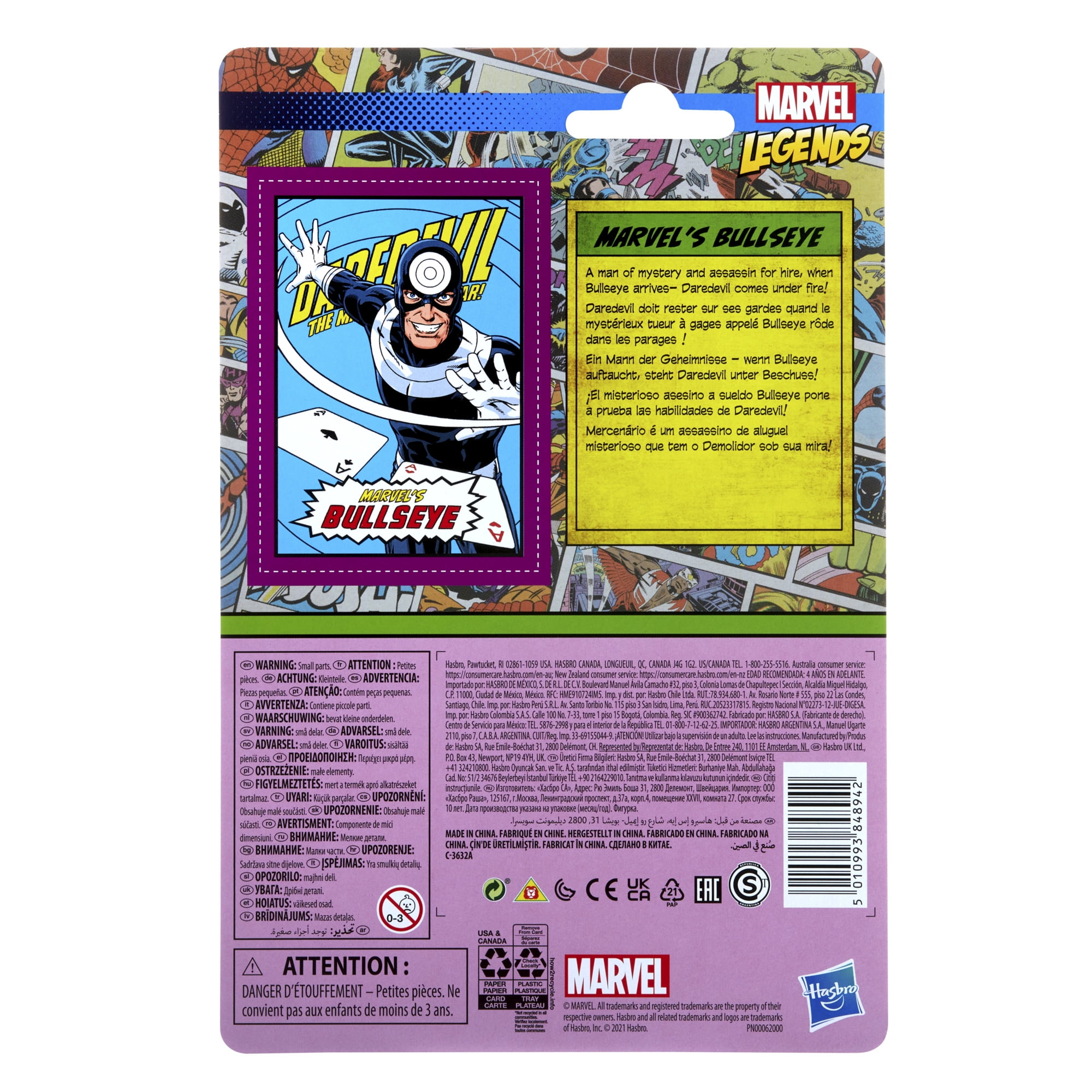 Hasbro Marvel Legends 3.75-inch Retro 375 Collection Bullseye