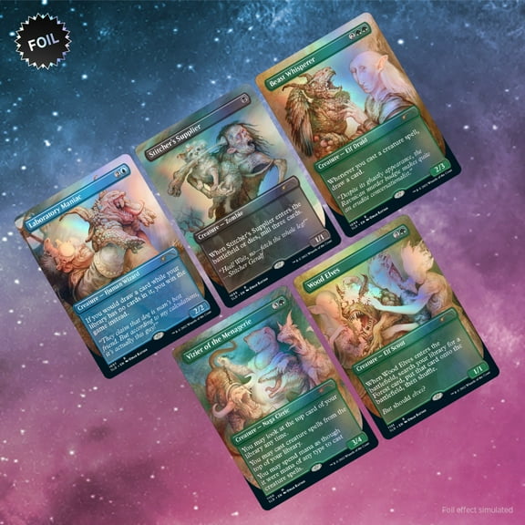 Magic: The Gathering Secret Lair: The Weirdest Pets in The Multiverse (Foil Edition)