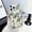 B, variant on ELEHOLD Clear Case for iPhone 15 Pro,Flower Floral Pattern, Slim Thin Anti-Yellowing Transparent Clear Flexible Shockproof Case for iPhone 15 Pro,D