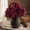 Burgundy, variant on KUNPENG Hydrangea Artificial Flowers, 21in Real Touch Artificial Hydrangea Flowers, Purple Latex Full Flower Head with Stems, Faux Hydrangea Flowers Outdoors Wedding Bouquets Home Decor