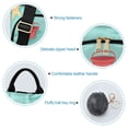 thumbnail image 7 of FORMRS Women's Travel Backpack Purse Anti-Theft Hidden Pockets Casual Shoulder Bag, Blue Beach Pattern, 7 of 7