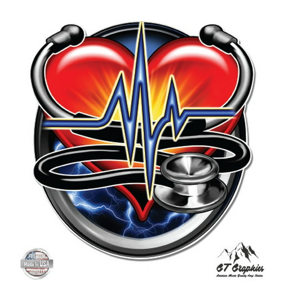 Paramedic Medic - 8" Vinyl Sticker - For Car Laptop I-Pad - Waterproof Decal