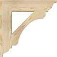 thumbnail image 3 of Ekena Millwork 4"W x 20"D x 20"H Legacy Traditional Rough Sawn Bracket, Douglas Fir, 3 of 4
