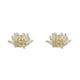 thumbnail image 3 of Matsuzay Cristal fino Flor de loto Piedras naturales Minerales Feng Shui Esfera Cristales Flores Figuras decorativas Hogar Amarillo Amarillo 2Conjunto, 3 of 6