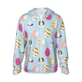 thumbnail image 2 of Lsque Happy Easter UPF 50+ Lightweight Sun Protection Men's Women's Long Sleeve Shirt, Hoodie Performance -, 2 of 9