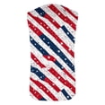 thumbnail image 5 of Cmfcve Men's Stars Stripes Tank Top Sleeveless Crew Neck Patriotic Shirt Independence Day Printed Pullover Vest, 5 of 5