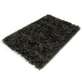 thumbnail image 3 of Mainstays Performance Bath Rug, Black, Shiny Chenille Top, Memory Foam, 17x24”, 3 of 6