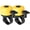 Yellow, variant on Bike Bell 2 Pack with Loud Melodious Sound Classic Mini Bicycle Bell for Adults Bike Horn for Road, Mountain Bike for Scooter, MTB, BMX