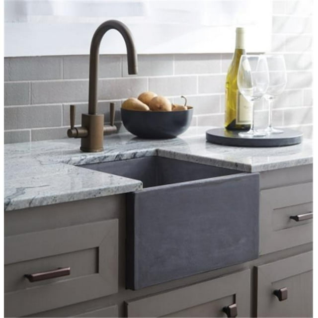 Native Trails NSB1515-S Ventana Bath Sink, Slate