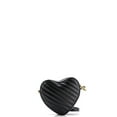 thumbnail image 3 of Pre-Owned Interlocking G Heart Shoulder Bag Diagonal Quilted Leather Mini By Rebag, 3 of 6