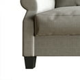thumbnail image 5 of Castle Place Linen Upholstered Loveseats, Gray, 5 of 7