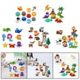 thumbnail image 2 of Felt Sewing Kit DIY Crafts Educational Sewing felt animal Art Craft Sea Animals, 2 of 6