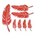 thumbnail image 1 of Calcomanía reflectante de parachoques Unique Bargains, cuadrado rojo, pluma reflectante, decoración personalizada para el cuerpo del vehículo, puerta o ventana, 1 of 7
