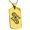Gold, variant on Stainless Steel Illusionism Magic Rune Engraved Dog Tag Pendant Necklace