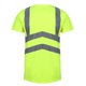 thumbnail image 4 of Regatta - Camiseta Pro Alta Visibilidad de Manga Corta para Hombre (Amarillo, Marino), 4 of 4