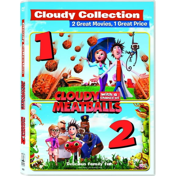 Cloudy With A Chance Of Meatballs / Cloudy With A Chance Of Meatballs 2 (DVD) Sony Kids & Family